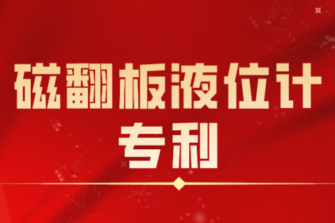 计为磁翻板液位计再添2项专利，单品被专利累计已达５项