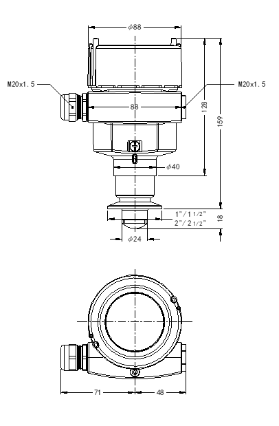 JWrada®-31雷达物位计