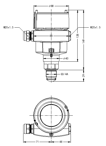JWrada®-31雷达物位计