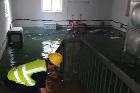 泵房集水坑浮球液位监测