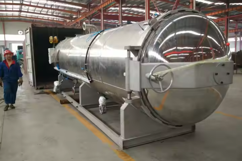 高温高压灭菌器液位测量，用计为雷达和音叉开关更安心