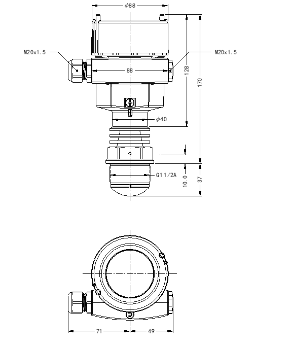 JWrada®-32雷达物位计