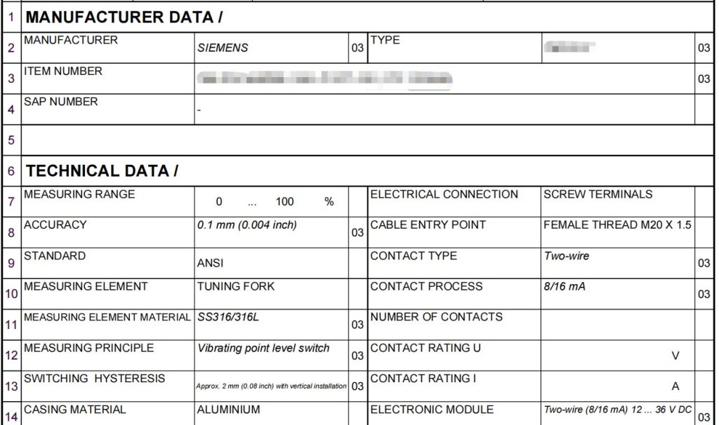 计为Ring-11音叉液位开关替换西门子音叉限位开关：液位测控升级案例