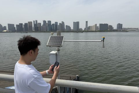 江边水位监测的“中国方案”：计为JWrada®雷达液位计与太阳能系统的绝佳融合