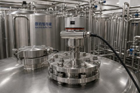 JWrada®-34雷达物位计如何让黄油储罐CIP清洗更高效