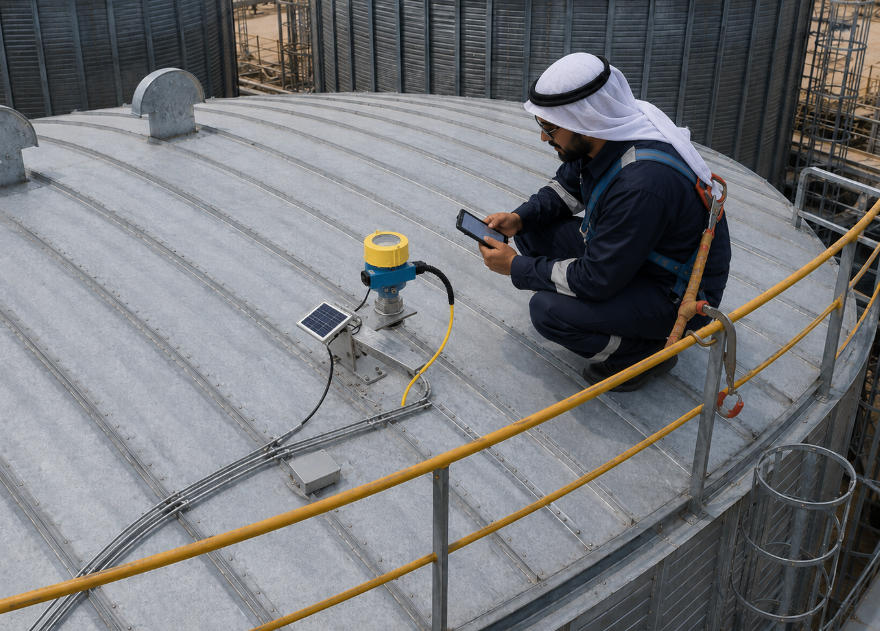 Application of Jiwei Radar Level Transmitters in Middle East Oil Storage Tanks How to select level measurement instruments for high-temperature and flammable media?Matching LPG and Thermal Oil Applications