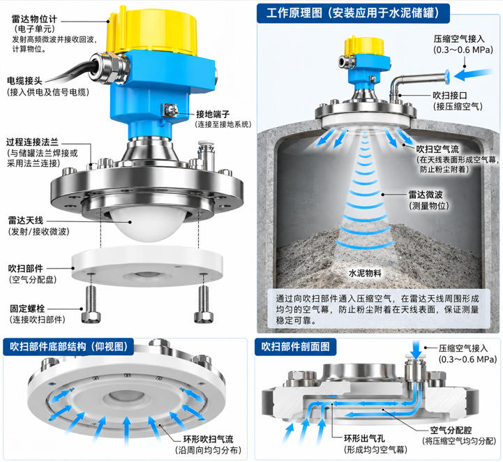 东南亚大型建材企业为何选用118台计为JWrada雷达料位计？